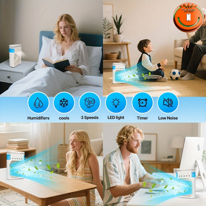 Ventilador Frio Portatil 1pc
