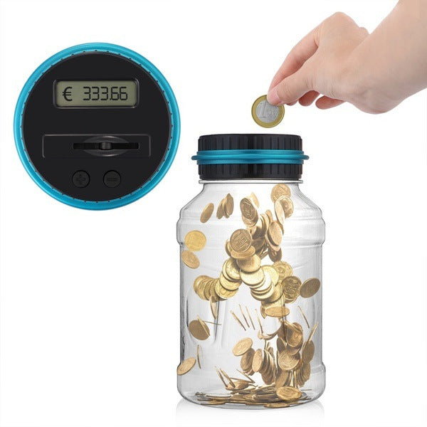 Hucha Digital Cuenta Monedas €/£/$