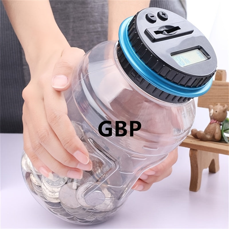 Hucha Digital Cuenta Monedas €/£/$