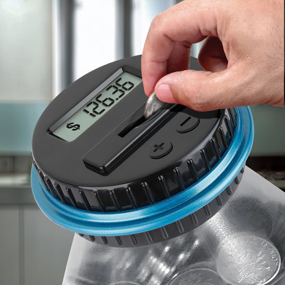 Hucha Digital Cuenta Monedas €/£/$