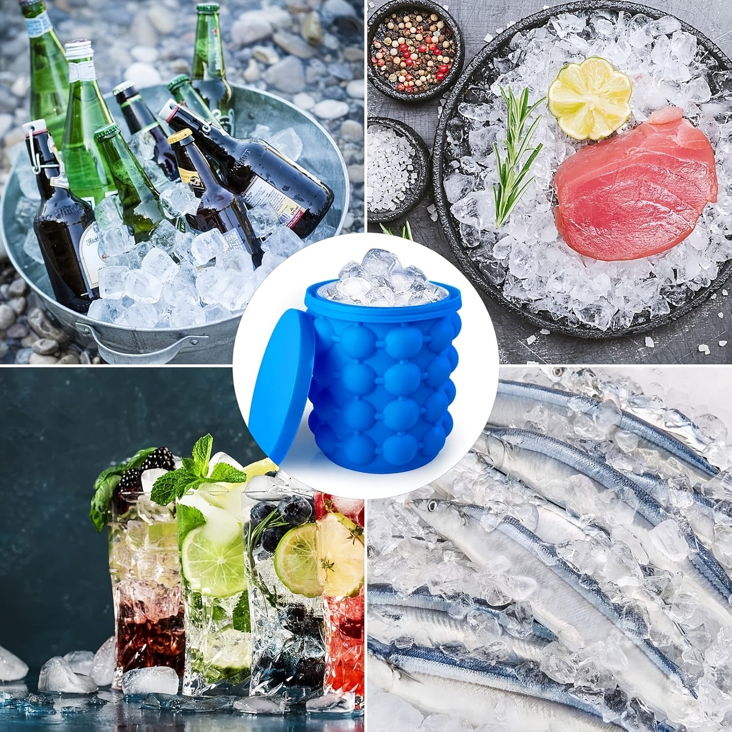 Molde Para Hielo 1pc