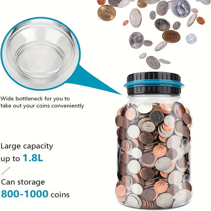 Hucha Digital Cuenta Monedas €/£/$