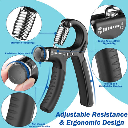 Ejercitador de brazo ajustable (5-60kg)-1pc